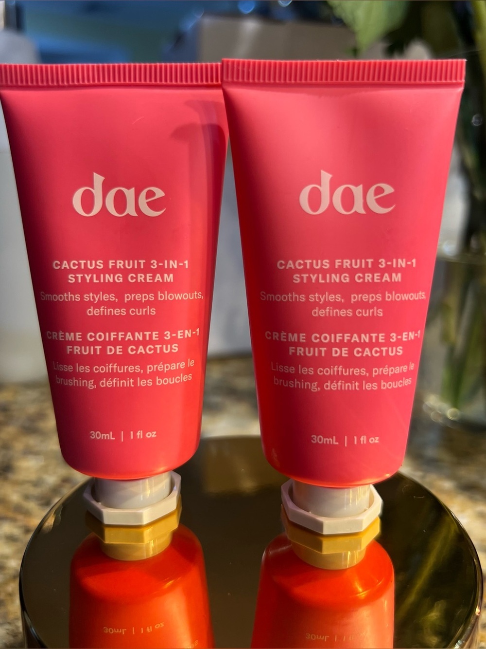 Set of 2 DAE Cactus Fruit 3-in-1 Styling Cream Size 30ml/1 Oz New Sealed